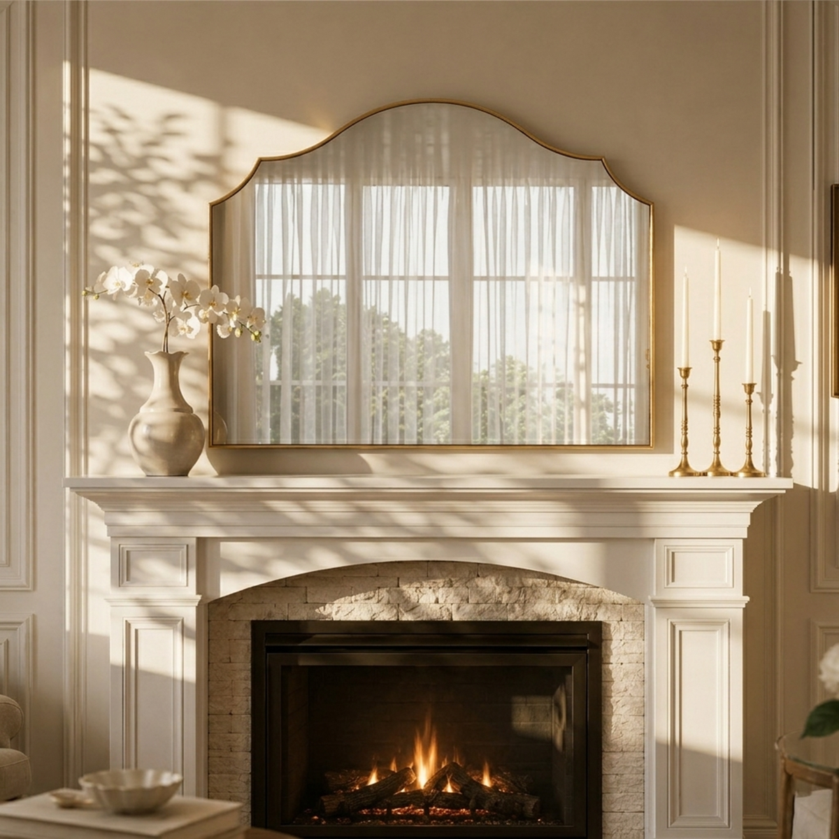 Mantel Mirrors